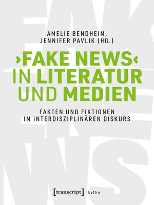 cover image of ›Fake News  in Literatur und Medien